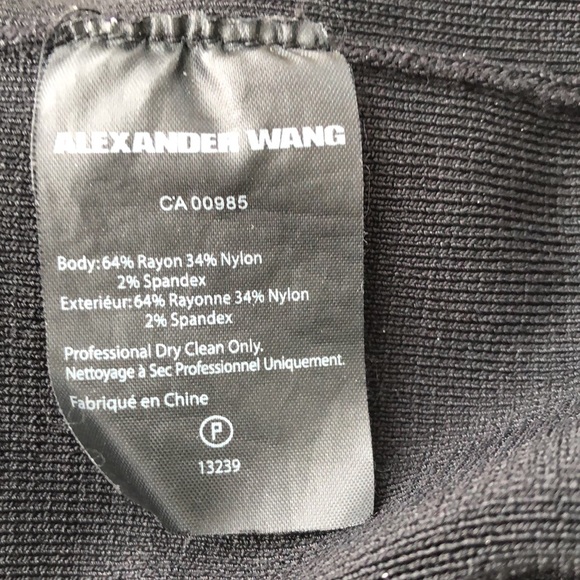 ALEXANDER WANG Intarsia Barcode Top - Picture 6 of 8
